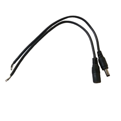 Image of DC5.5x2.1mm Female to Male Connector Cable Family Collection DC Plug DC Conversion Cable DC Splitter
