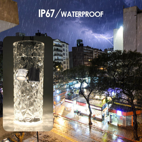 Image of 10 Pack Outdoor Recessed LED Deck Lights Kits IP67 Waterproof with Black Protection Shell LED Step Light for Garden/Yard/Steps/Bath Room/Kitchen