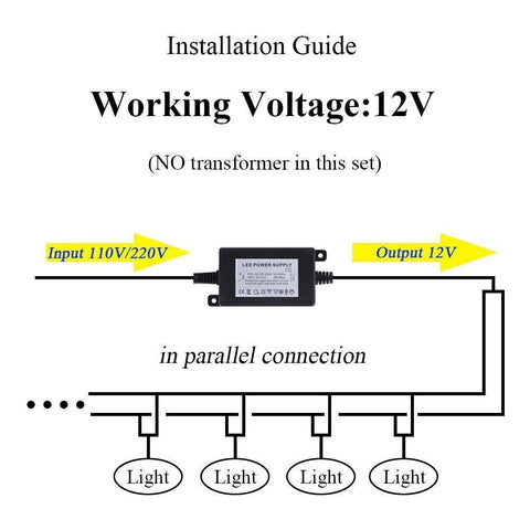 Image of 3W LED Landscape Lights 12V-24V Waterproof Garden Pathway Lights Walls Trees Flags Outdoor Spotlights with Spike Stand