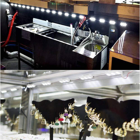 Image of 20pcs/pack LED Modules String with 5730 3 LED 160°Beam DC12V 90LM 1.5W Module Light  Waterproof IP67 with Adhesive Tape Back