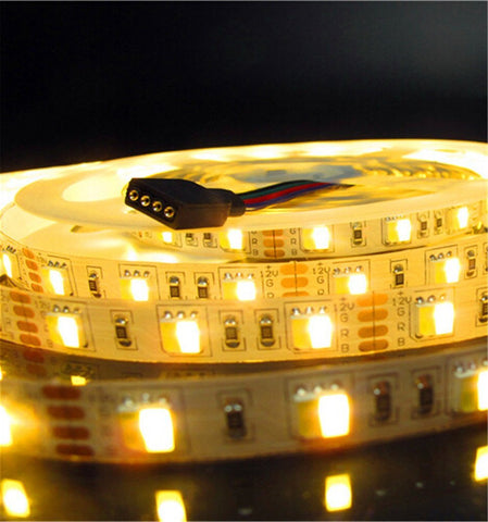 Image of 12VDC SMD5050-300-PWW 2 in 1 Dual White Color Temp-Adjustable Flexible LED Strip Light 60 LEDs Per Meter