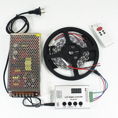 Image of DC 5V SK6812 Individually Addressable LED Strip Light 5050 RGB Pixel LED Strip Kit 5 meters with 60LEDs