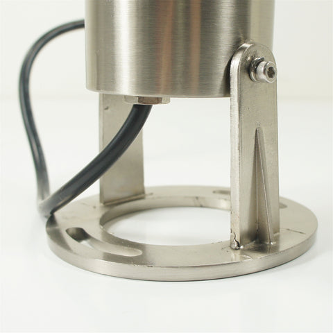 Image of 4 Pack 3W LED Under Water LIGHT, Stainless Steel Waterproof 90mm Diameter, Single Color DC24V, IP68 Waterproof Foutain Light