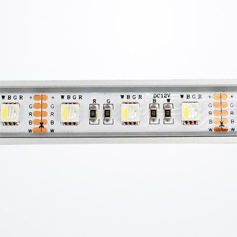 Image of 5 / 10 Pack SMD5050 RGBW 4 in 1 Aluminum Channel Rigid LED Strip lighting 60LEDs per Meter
