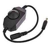 Image of DC 12V-24V 6Amp Rotary Switch Inline Dimmer