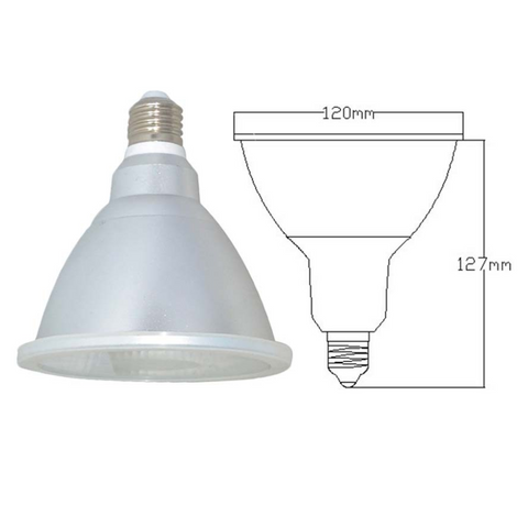 Image of Outdoor PAR38 LED Light Bulb 15W 1110Lumen (100W Equivalent) 120-degree Flood Beam E27/E26 Non-Dimmable Waterproof IP65 Par Light