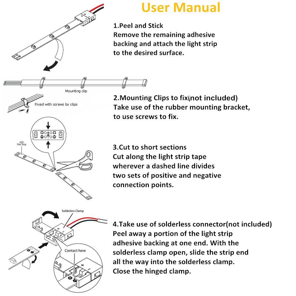 DC12V SMD3528-300-IR InfraRed (850nm/940nm) Single Chip Flexible LED Strips 60LEDs 4.8W Per Meter