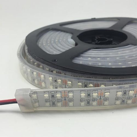 Image of DC12V SMD3528-1200-IR InfraRed (850nm/940nm) Signle Chip Double Row Flexible LED Strips 240LEDs 19.2W Per Meter