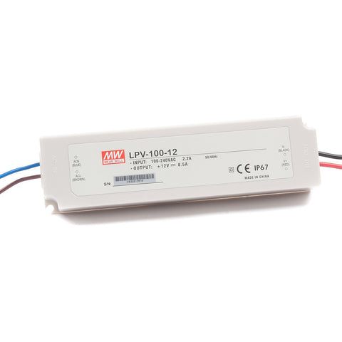 Image of MEANWELL UL Certificated LPV series IP67 Waterproof Power Supply