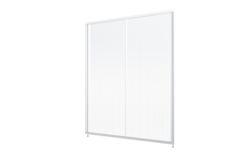 Image of MUSE Series (mClear) Frameless in the Middle Transparent LED Display in P3.9-7.8mm with 5000nits for Windows Advertising