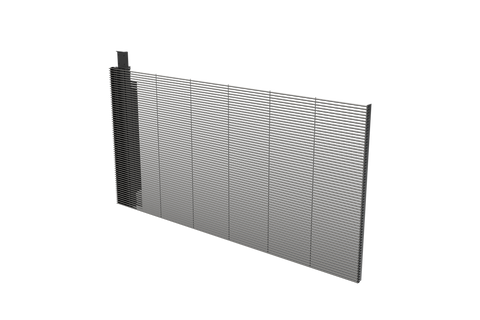 Image of MUSE Series (mClear) Frameless in the Middle Transparent LED Display in P3.9-7.8mm with 5000nits for Windows Advertising