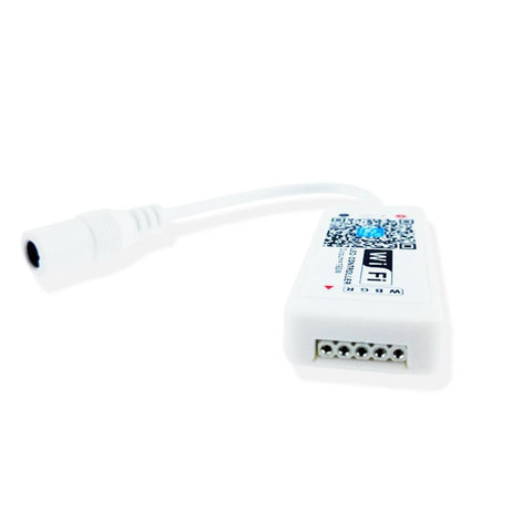 Image of Wireless WiFi Smart Phone APP LED Controller or with 24Key IR Remote Controller for RGBW/RGBWW LED Flexible Strip Lights
