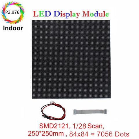 Image of M-ID2.9 P2.976 Rental Series LED Module in 250x250mm 2.976mm Pixel Pitch LED Display Tile with 7056 dots, 1/28 Scan, 800 Nits for indoor Displayx