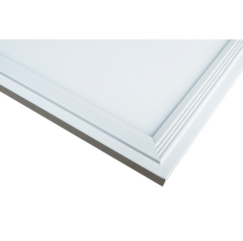 Image of 1'x4' (295x1195mm) 40W LED Panel Light in 0.39'' (10mm) White Trim Flat Sheet Panel Lighting Board Super Bright Ultra Thin Glare-Free