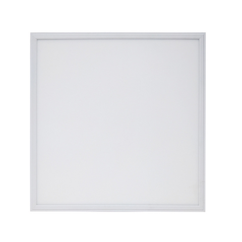 Image of 2'x2' (595x595mm) 40W LED Panel Light in 0.39'' (10mm) Thick White Trim Flat Sheet Panel Lighting Board Super Bright Ultra Thin Glare-Free