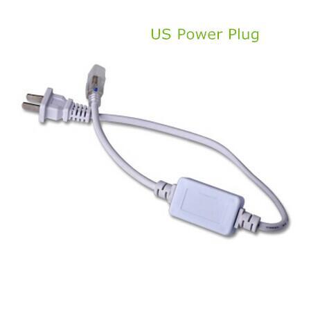 Image of AC110V-240V LED Strip Single Color PowerPlug with End Cap and Contact Pin