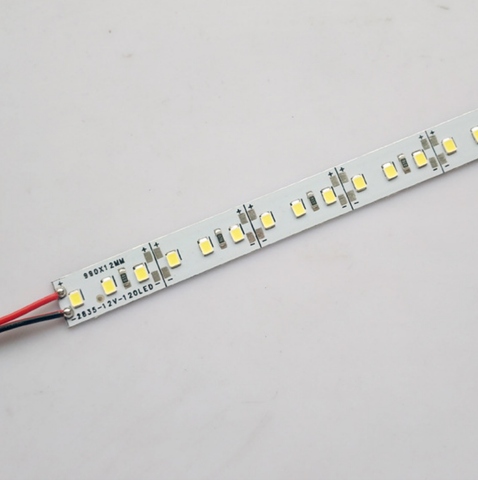 Image of 5 / 10 Pack SMD2835 Rigid LED Strip lighting with 120LEDs per meter Non-Waterproof LED Light Bar
