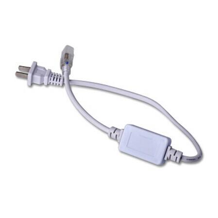 Image of AC110V-240V LED Strip Single Color PowerPlug with End Cap and Contact Pin