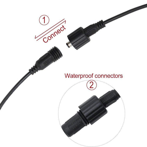 Image of 3Pcs 18W 1.6ft Waterproof LED Flexible Grow Strip Lights with 2A PowerSupply for Indoor Plants/Plant Growing/Greenhouse/Potted Plant/Hydroponic Garden