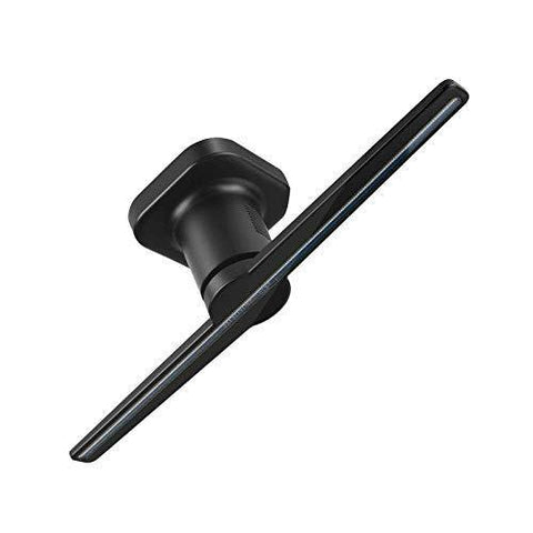 Image of Free Shipping 42cm 400 Brightness TF Card Uploading 3D Hologram Advertising Display LED Fan, Holographic 3D Photos and Videos