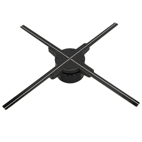 Image of Free Shipping 50cm 3D Hologram Advertising Display LED Fan with 576pcs LEDs, in 800nits WiFi App Control Holographic 3D Photos and Videos