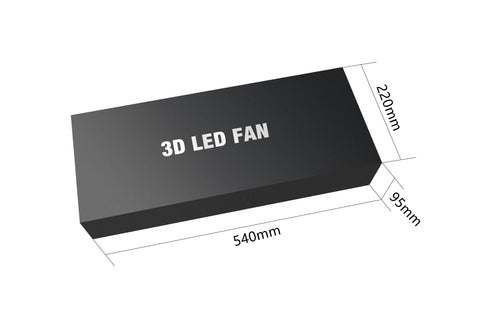 Image of Free Shipping 65cm 720 LEDs 3D Hologram Advertising Display LED Fan, WiFi App Holographic 3D Photos and Videos