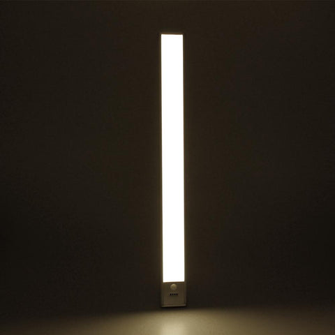 Image of 40cm (15.75'') Motion Sensor LED Under Cabinet Light, 1500mA Rechargeable Wireless Motion Nightlight Portable Magnetic Stick Up Night Light