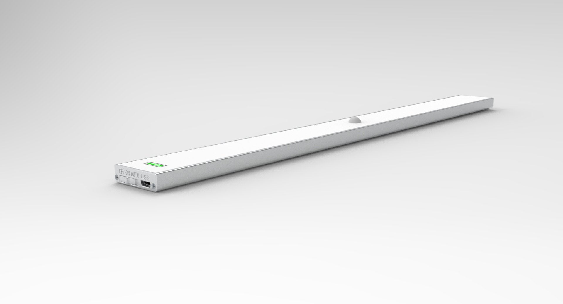 40cm (15.75'') Motion Sensor LED Under Cabinet Light, 1500mA Rechargeable Wireless Motion Nightlight Portable Magnetic Stick Up Night Light