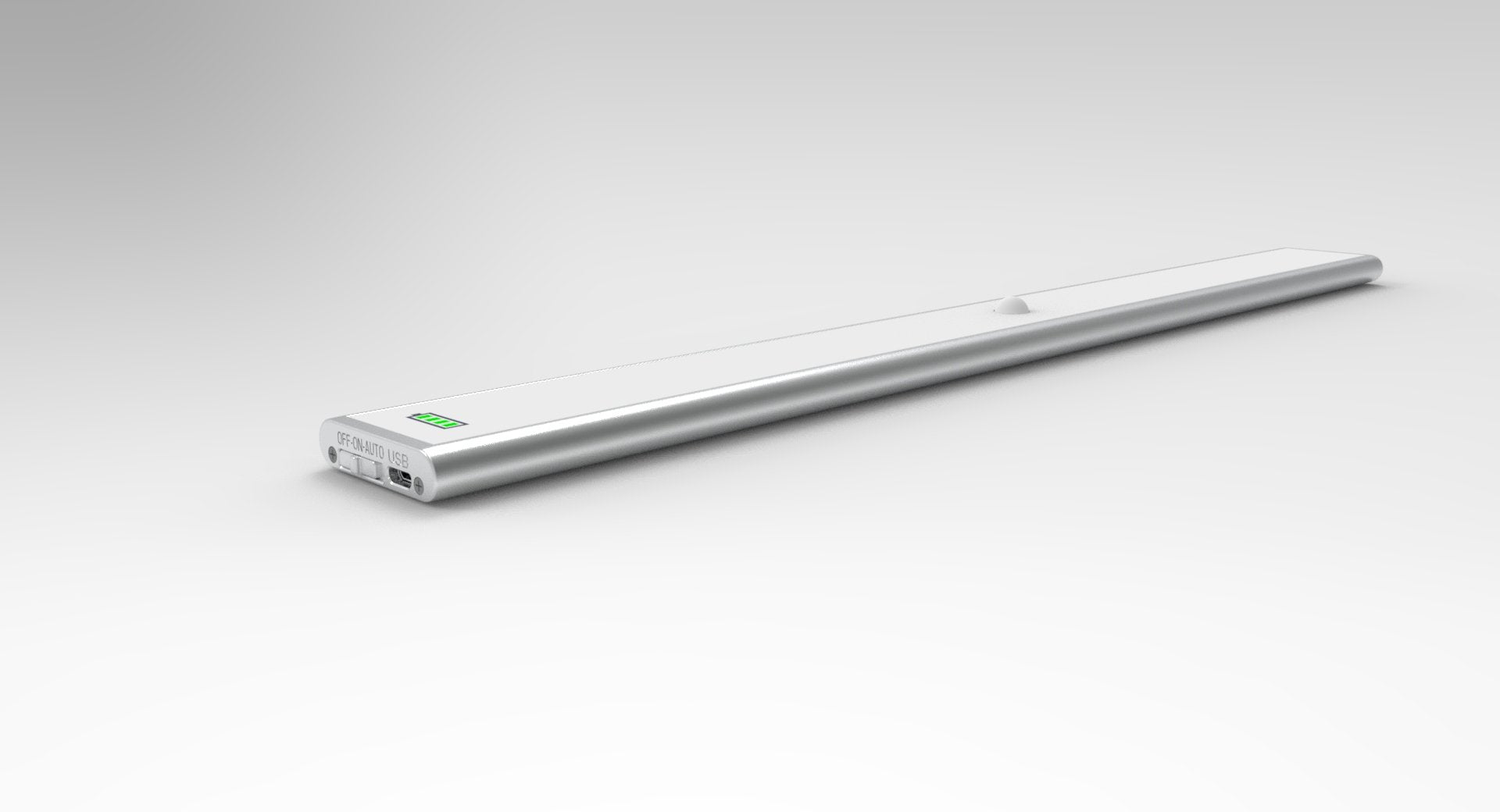 40cm (15.75'') Motion Sensor LED Under Cabinet Light, 1500mA Rechargeable Wireless Motion Nightlight Portable Magnetic Stick Up Night Light