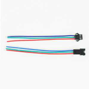 5Pair (10pcs) Female and Male JST 3PIN RGB Strip Wire Connector for Dream Color SMD5050 RGB LED Flex Strip Light