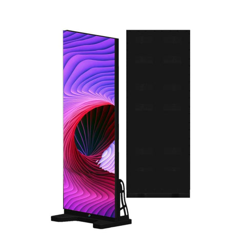 EPOG Series Frameless Outdoor LED Poster Display with GOB Protective Front/Black All in IP65 with 2.6 | 2.9mm Pixel Pitch in 500x1750mm Small Display Area