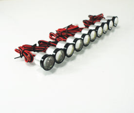 10x3W High Power LED Daytime Running Light Kit