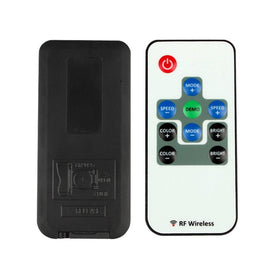 RF Wireless Mini LED Controller with 10-key Remote 5V-24V 12A / 3 Channels for RGB/GRB LED Strip SMD5050 SMD3528 Color Changing