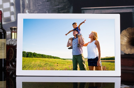 Free Shipping 19 Inch Digital Photo Frame Andriod WiFi LCD Digital Signage Player with 16:9 High-Resolution HD Touch Screen Optional