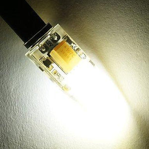 10 Pack G4 LED Light Bulb Bi-Pin Silicon Encapsulation 12V 2.5 W 1508 COB LEDs CRI>80 230-250Lumen 25W Equivalent