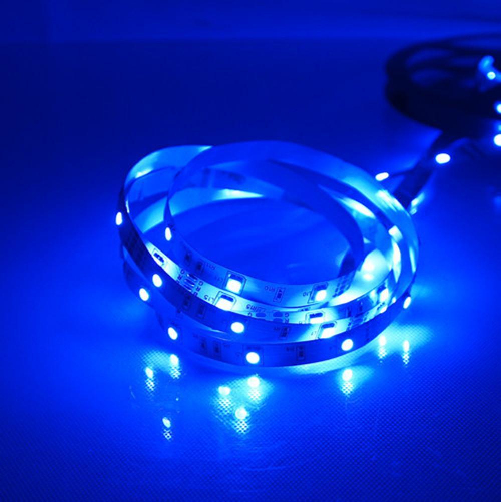 Red/Blue/Greem/Yellow Color Super Slim 5mm Wide White FPCB Background DC 12V Dimmable SMD3528-300 Flexible LED Strips 300 lm Per Meter