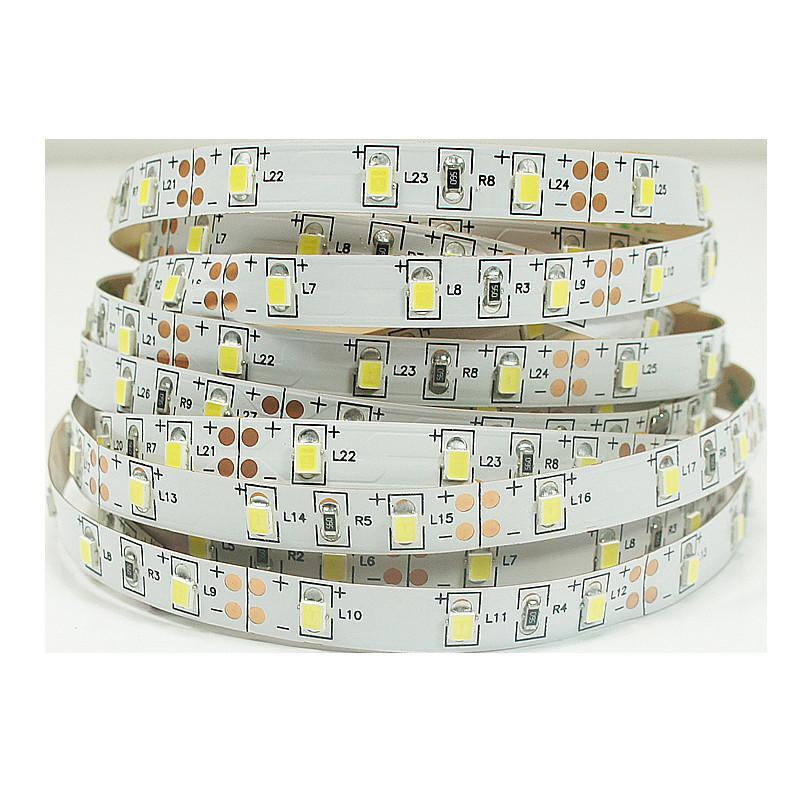 2700K/3000K/4000K/5500K White Color DC 12V Dimmable SMD2835-300 Flexible LED Strips 60 LEDs Per Meter 8mm Width 1000lm Per Meter LED Tape Light