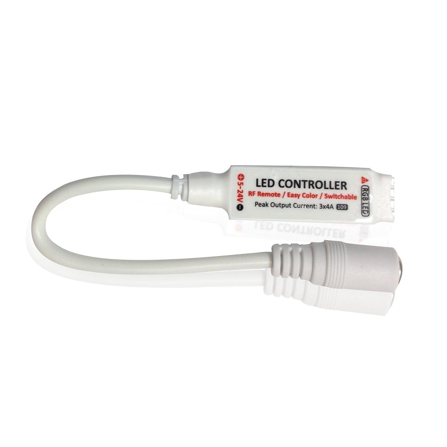 DC5-24V 12A RGB LED Dimmer Controller with Mini RF Wirelless 17keys Remote Controller for SMD5050 3528 RGB LED Strip Lights