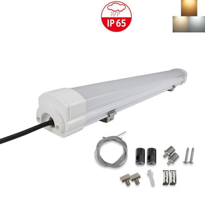Weatherproof IP65 Non-dimmable LED Linear Batten 2FT / 3FT / 4FT / 5FT in Aluminum + PC Housing- Model A