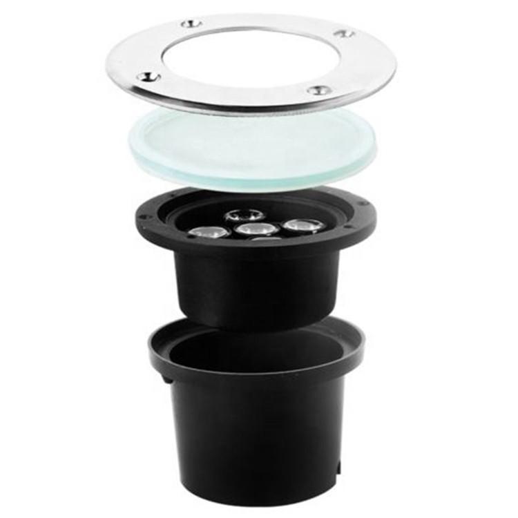 1W / 3W / 5W /7W IP67 Waterproof  Underground Fixture Landscape Uplighting Well LED Garden Lights