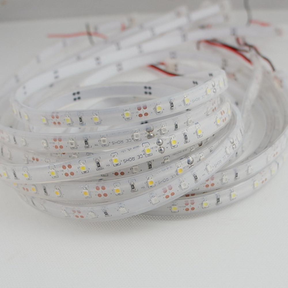DC 12V Dimmable SMD3528-300 Flexible LED Strips 60 LEDs Per Meter 8mm Width 300lm Per Meter