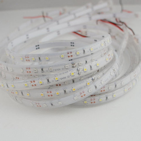 Image of DC 12V Red/Blue/Green/Yellow Dimmable SMD3528-300 Flexible LED Strips 60 LEDs Per Meter 8mm Width 300lm Per Meter