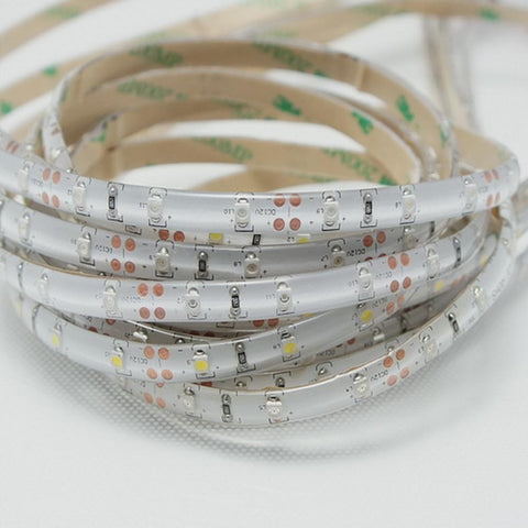 Image of DC 12V Dimmable SMD3528-300 Flexible LED Strips 60 LEDs Per Meter 8mm Width 300lm Per Meter