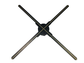 Free Shipping 65cm 3D Hologram WiFi App Cloud Control Advertising Display LED Fan- 4 Blades 960pcs LEDs Ideal for Store/Casino/Restaurant/Bar Signs