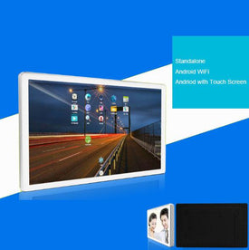 Free Shipping 23.6 Inch Digital Photo Frame Andriod WiFi LCD Digital Signage Player with 16:9 High-Resolution HD Touch Screen Optional