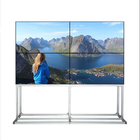 Image of 55'' LCD Video Wall,BOE Panel, 500nit Monitor,HD 2K (1920x1080)/ UHD 4K (3840x2160) Resolution TV Display