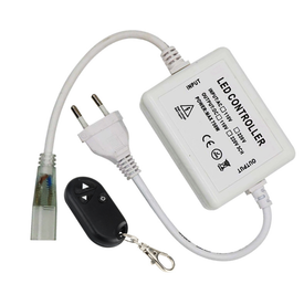 110V/220V AC LED Dimmer for AC 110V/220V LED Strip Lights， RF Wireless Dimmer Switch