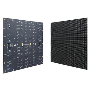 M-F3.8 (P3.8) Bare Board LED Module, 3.8mm Full RGB Pixel Panel Screen in 304.8 * 304.8 mm ( 1sq.ft) with 6400 dots, 1/20 Scan, 800 Nits LED Tile for Indoor Display