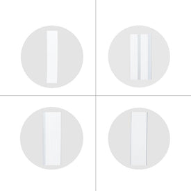 1M/5M/10M/20M  Pack of T1018 LED Neon Light Housing Kit with End Caps and Mounting Clips, Flexible Neon Channel Fit for 10mm Wide LED Strip Lights