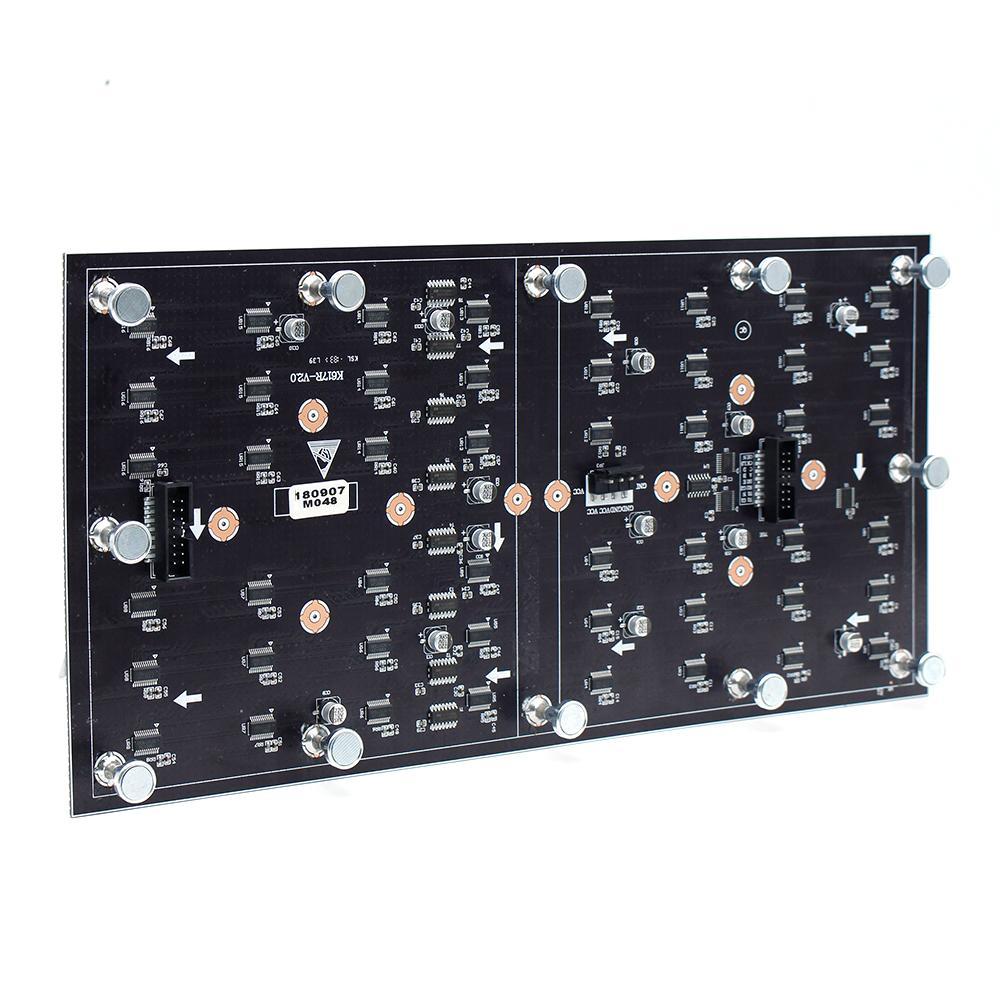 M-F2L (P2) Bare Board LED Module, 2mm Full RGB Pixel Panel Screen in 320 * 160 mm with 12800 dots, 1/40 Scan, 800 Nits LED Tile for Indoor Display